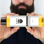 Beard Oil with Glasses and Mustache Logo - Vignette | VogueBeautify