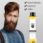 Beard Oil with Glasses and Mustache Logo - Vignette | VogueBeautify