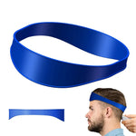 Blue Silicone Headband for Sports - Vignette | VogueBeautify