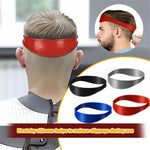 Blue Silicone Headband for Sports - Vignette | VogueBeautify