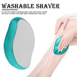 Body Hair Removal Shaver and Scrubbers - Vignette | VogueBeautify