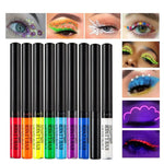 Colorful Liquid Eyeliner Pen Set - Vignette | VogueBeautify