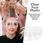 Curved White Plastic Face Mask - Vignette | VogueBeautify