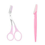 Eyebrow Trimming Scissors Set with Comb - Vignette | VogueBeautify