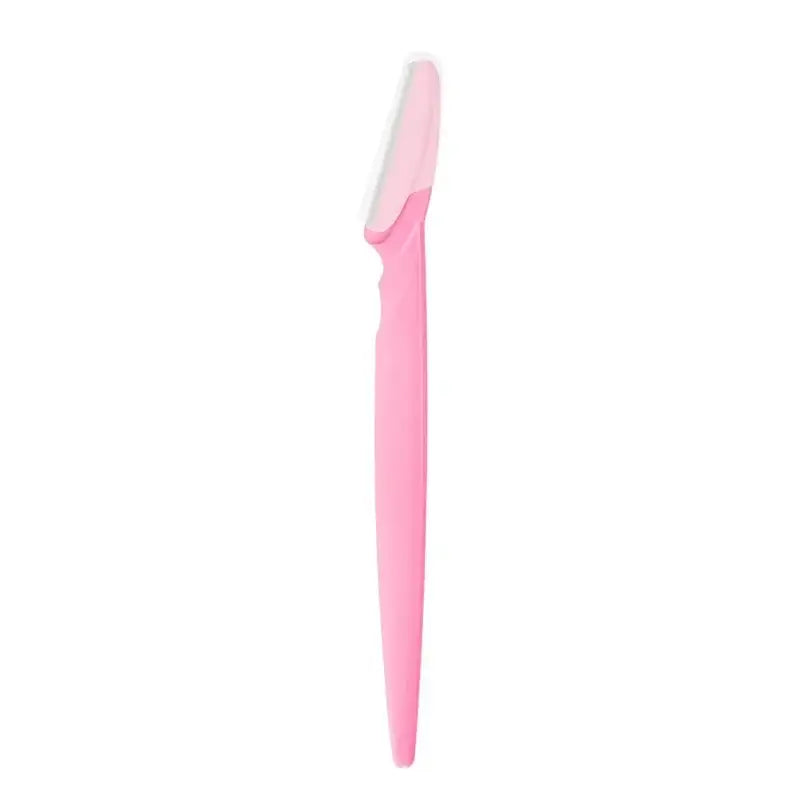 Pink eyebrow razor or facial hair trimmer.