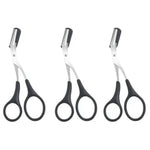 Eyebrow Trimming Scissors Set with Comb - Vignette | VogueBeautify