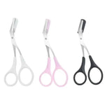 Eyebrow Trimming Scissors Set with Comb - Vignette | VogueBeautify