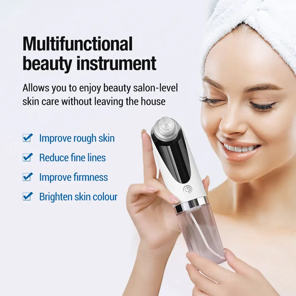 Handheld electronic beauty device for skin care treatments.