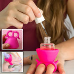 Fingertip Nail Polish Holder - Vignette | VogueBeautify