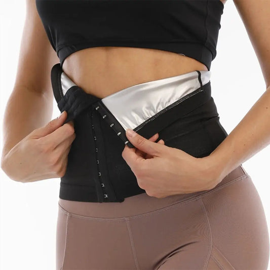 Flat belly waist trainer