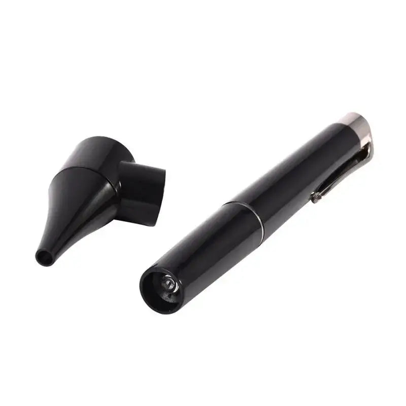 Black stylus pen with a detachable conical tip.