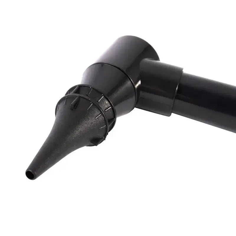 Otoscope tip or ear examination device attachment.