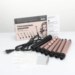 Interchangeable Curling Iron Set - Vignette | VogueBeautify