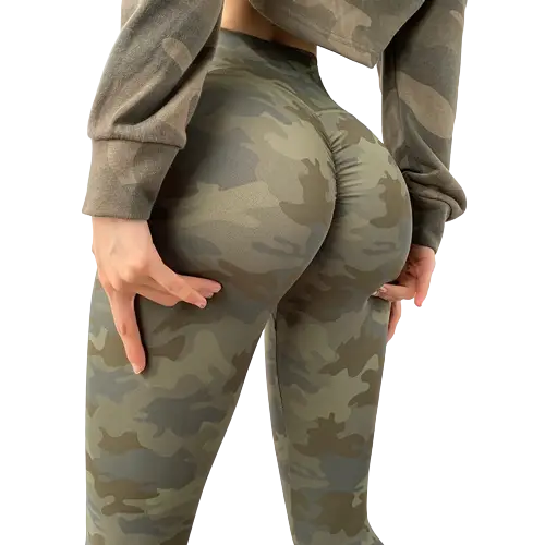 Khaki leggings for women