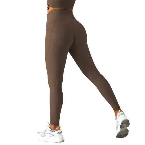 Brown leggings