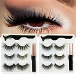 Magnetic False Eyelashes with Applicator - Vignette | VogueBeautify