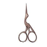 Metallic Stork Scissors Set - Vignette | VogueBeautify