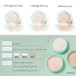 Mint Green Loose Powder Compact - Vignette | VogueBeautify