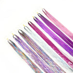 Multicolor Streaked Hair Extensions - Vignette | VogueBeautify