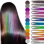 Multicolor Streaked Hair Extensions - Vignette | VogueBeautify