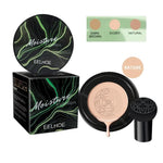 Mushroom Air Cushion BB Cream, Dark Green Marbled Compact - Vignette | VogueBeautify