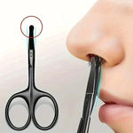 Nose and Eyebrow Trimming Scissors - Vignette | VogueBeautify