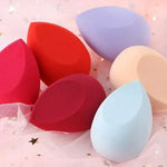 Pastel Teardrop Makeup Sponges - Vignette | VogueBeautify