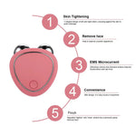 Pink Heart Microcurrent Facial Lifting Device - Vignette | VogueBeautify