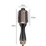 Pink Round Hair Brush - Vignette | VogueBeautify