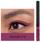 Purple Liquid Eyeliner Pen and Swatches - Vignette | VogueBeautify