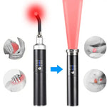 Red Light Therapy Torch with Interchangeable Tips - Vignette | VogueBeautify