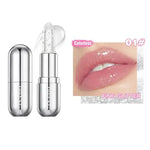 Shimmering Pink Lipstick in Metallic Tube - Vignette | VogueBeautify