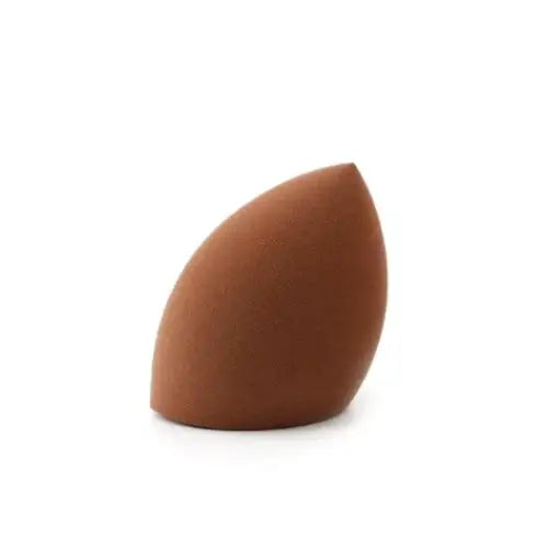 Smooth, curved, brown object resembling half an egg shape.