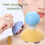 Three-Bead Facial Roller Massager - Vignette | VogueBeautify