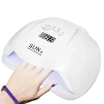 UV LED Nail Lamp with Digital Display and Timer - Vignette | VogueBeautify