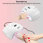 UV LED Nail Lamp with Digital Display and Timer - Vignette | VogueBeautify