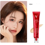 V Skincare Product with Before and After Results - Vignette | VogueBeautify