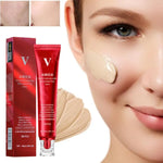 V Skincare Product with Before and After Results - Vignette | VogueBeautify