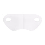 White Sleep Mask with Eye Cutouts - Vignette | VogueBeautify